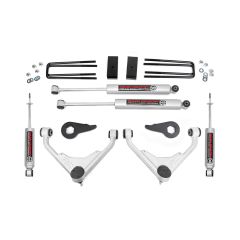 Rough Country 3 Inch Lift Kit | FK/FF Code | Chevy/GMC Sierra/Silverado 2500 HD Suburban/Yukon XL 2500 (01-10)