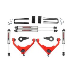 Rough Country 3 Inch Lift Kit | FT Code | V2 | Chevy/GMC 2500HD/3500HD/Suburban 2500/Yukon XL 2500 (01-10)