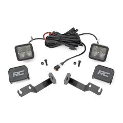 Rough Country LED Light Kit | Ditch Mount | 2" Spectrum Pair | Spot | Toyota Tacoma (05-15)