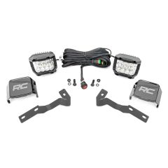 Rough Country LED Light Kit | Ditch Mount | 3" OSRAM | Wide | Toyota Tacoma 2WD/4WD (16-23)