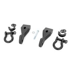 Rough Country Tow Hook Brackets | D-Ring Combo | Chevy/GMC 1500 (07-13)