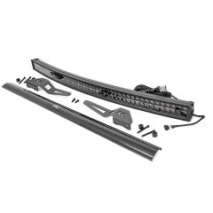 Rough Country LED Light Kit | 50 Inch Curved | Dual Row DRL | Black Series | Toyota FJ Cruiser (07-14)
