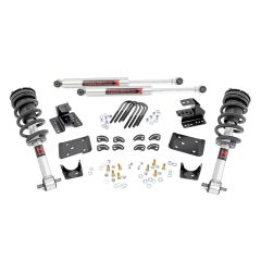 Rough Country 2 Inch Lowering Kit | 4 Inch Rear Lowering | M1 | Chevy/GMC 1500 (14-18 & Classic)