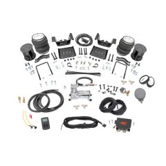Rough Country Air Spring Kit w/compressor | Wireless Controller | 5 Inch Lift Kit | Chevy/GMC 1500 (07-18)