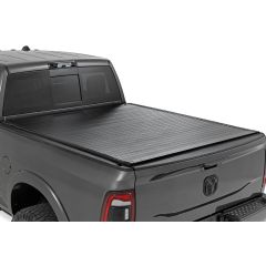Rough Country Hard Roll Up Bed Cover | 6'4" Bed | Ram 1500 (09-18)/2500 (09-26)