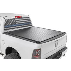 Rough Country Hard Roll Up Bed Cover | 5'7" Bed | Ram 1500 (09-18)/2500 (09-26)