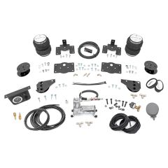 Rough Country Air Spring Kit w/compressor | 4 Inch Lift Kit | Ram 1500 2WD/4WD (2009-2018 & Classic)