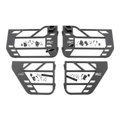 Rough Country Tubular Doors | Front and Rear | Jeep Gladiator JT/Wrangler JL 4WD (18-26)