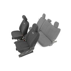 Rough Country Seat Covers | Front Bucket Seats | Ford F-150/Lightning/F-250/F-350 (15-26)