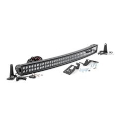 Rough Country LED Light Kit | Front Mount | 40" Black Dual Row | White DRL | Can-Am Commander Max 1000