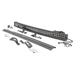 Rough Country LED Light Kit | Front Mount | 40" Black Dual Row | White DRL | Can-Am Commander Max 1000