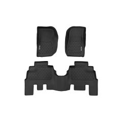 Rough Country Floor Mats | FR & RR | 4 Door | Jeep Wrangler Unlimited 4WD (2014-2018)