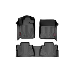 Rough Country Floor Mats | FR & RR | CrewMax | Toyota Tundra 2WD/4WD (2014-2021)