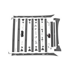 Rough Country Roof Rack | FR 40 Inch Single Row BLK LED | Ford F-150 2WD/4WD (2015-2018)
