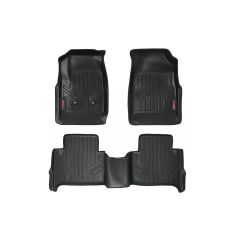 Rough Country Floor Mats | FR & RR | Crew | Chevy/GMC Canyon/Colorado 2WD/4WD (2015-2022)