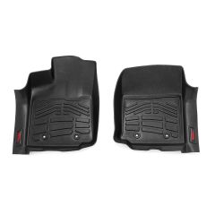 Rough Country Sure-Fit Floor Mats | Front | Toyota Tacoma 2WD/4WD (2016-2023)