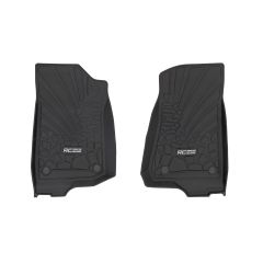 Rough Country Flex Fit Floor Mats | FR | 2 Door | Jeep Wrangler JL 4WD (2018-2026)