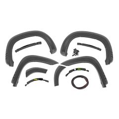 Rough Country Fender Flares | SF1 | G7J Rainforest Green | Chevy Silverado 1500 2WD/4WD (2019-2025 & Classic)