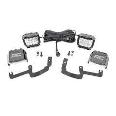 Rough Country LED Light Kit | Ditch Mount | 3" OSRAM | Wide | Chevy Silverado 1500 (19-26)