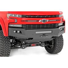 Rough Country High Clearance Front Bumper | LED Lights & Skid Plate | Chevy Silverado 1500 (19-22)