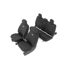 Rough Country Seat Covers | FR Bucket and RR Bench | Ford Ranger 2WD/4WD (2019-2026)