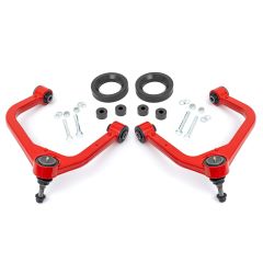 Rough Country 1.75 Inch Leveling Kit | Forged Red UCA | AT4 | GMC Sierra 1500 (2019-2026)
