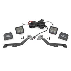 Rough Country LED Light Kit | Ditch Mount | 2" Spectrum Pair | Spot | Ram 1500 (19-26)