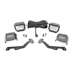 Rough Country LED Light Kit | Ditch Mount | 3" OSRAM | Wide | Ram 1500 2WD/4WD (2019-2026)