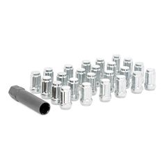 Rough Country M12 x 1.5 Lug Nut Set of 24 | Chrome