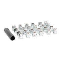 Rough Country Lug Nut Set | 1/2x20 | 24 Qty | Chrome | Open End