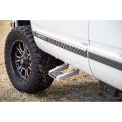 Rough Country Single Hoop Step | Universal | Alum | Pair | Multiple Makes & Models (Chevy/Ford/GMC/Ram)