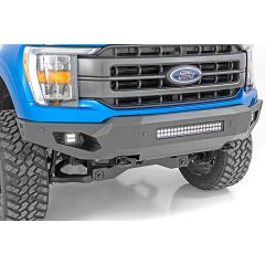 Rough Country High Clearance Front Bumper | LED Lights & Skid Plate | Ford F-150 (21-23)