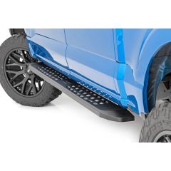 Rough Country RPT2 Running Board | Crew Cab | Black | Ford F-150/Lightning/F-250/F-350/Raptor (15-26)