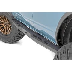 Rough Country Rock Sliders | Heavy Duty | 4-Door | Ford Bronco 4WD (2021-2025)