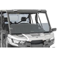 Rough Country Tinted Half Windshield | Scratch Resistant | Can-Am Defender HD 5/HD 8/HD 9/HD 10