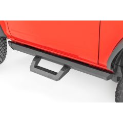 Rough Country SR2 Adjustable Aluminum Step | Ford Bronco (2 Door) 4WD (2021-2024)
