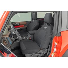 Rough Country Seat Covers | Bucket Seats | FR & RR | Ford Bronco (2 Door) 4WD (2021-2026)