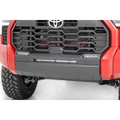 Rough Country LED Light Kit | Bumper Mount | 20" Black Slim Line | Toyota Tundra (22-26)