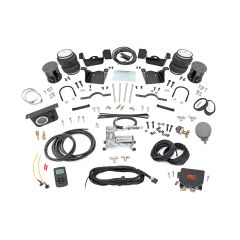 Rough Country Air Spring Kit w/compressor | Wireless Controller | 3-5 Inch Lift Kit | Chevy/GMC 2500HD/3500HD (20-
