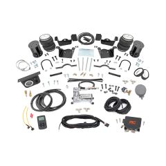Rough Country Air Spring Kit w/compressor | Wireless Controller | 7 Inch Lift Kit | Chevy/GMC 2500HD/3500HD (20-25