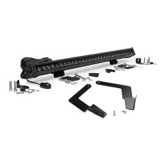 Rough Country LED Light Kit | Lower Grille Mount | 30" Black Single Row | Toyota Tacoma (16-23)