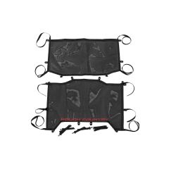 Rough Country Mesh Bikini Top Plus | Black | Jeep Wrangler JL (21-23)/Wrangler Unlimited (18-23)