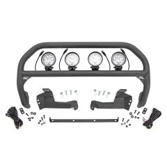 Rough Country Nudge Bar | 4 Inch Round Led (x4) | Ford Bronco Sport 4WD (2021-2024)