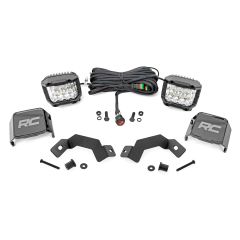 Rough Country LED Light Kit | Ditch Mount | 3" OSRAM | Wide | Toyota Land Cruiser (24-26)