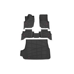 Rough Country Sure-Fit Floor Mats | Front & Rear & Cargo Mat | Toyota 4Runner (25-26)