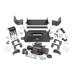 Rough Country Hidden Winch Mount | 12000S | Ford Bronco 4WD (2021-2026)