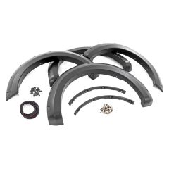 Rough Country Pocket Fender Flares | JS Iconic Silver | Ford F-150 2WD/4WD (2021-2026)