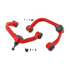Rough Country Red Forged Upper Control Arms | 3 Inch Lift | Ford F-150 2WD/4WD (2021-2026)