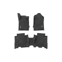 Rough Country Floor Mats | Front & Rear | Ford Bronco 4WD (2021-2026)