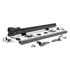 Rough Country 30" Single Row Light Mount | Front | Black Series | Polaris RZR Turbo R